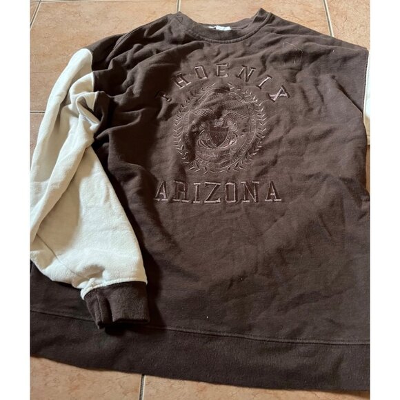 Garage Brown and Cream Sweatshirt - Picture 3 of 11